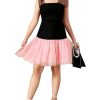 Girl's Color Block A Line Dresses Tie Shoulder Sleeveless Ruffle Summer Dress
