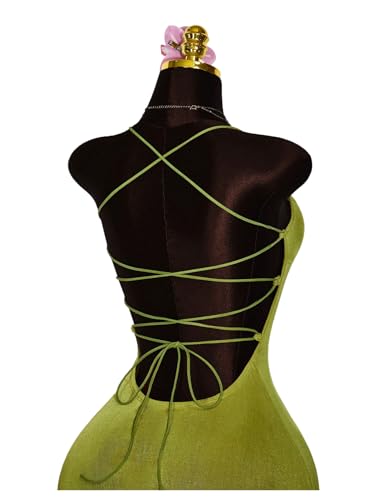 Women's Summer Mini Dress Criss Cross Lace Up Backless Ruched Bodycon Cocktail Party Cami Dresses