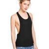 Women's Sleeveless Flowy Loose Fit Racerback Yoga Workout Tank Top
