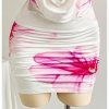 Women's Club Halter Cowl Neck Dress Draped Going Out Open Back Cocktail Mini Dresses Party Clubwear