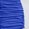 Girl's Ruched Sleeveless Bodycon Pencil Cami Midi Dress with Hair Scrunchies