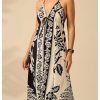 Women's Boho Floral Print Maxi Dress Halter Backless Flowy Long Vacation Beach Summer Dresses