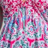 Women Backless Floral Summer Dress Plunging V Halter Neck Spaghetti Strap Ruffle Casual Beach Holiday Maxi Dress