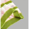 Women's Striped Backless Halter Mini Dresses Sleeveless Bodycon Vacation Knit Dress